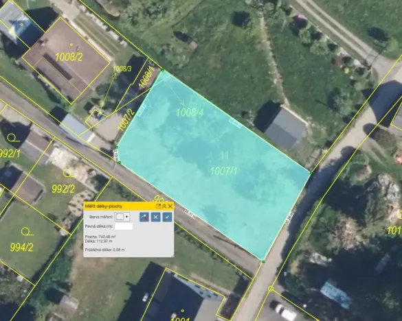 Prodej pozemku pro bydlení, Horní Police - Podlesí, 744 m2