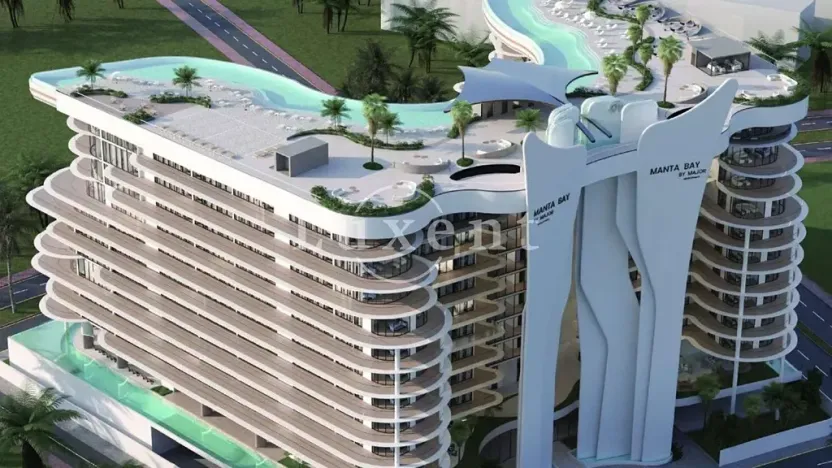 Prodej bytu 2+kk, Hampton by Hilton Marjan Island, Spojené arabské emiráty, 89 m2