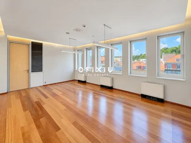 Pronájem kanceláře, Praha - Smíchov, Karla Engliše, 589 m2