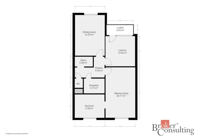 Prodej bytu 3+1, Rokycany - Nové Město, Rokycanova, 66 m2