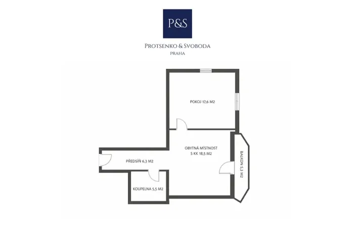 Prodej bytu 2+kk, Praha - Kbely, Rackova zahrada, 54 m2
