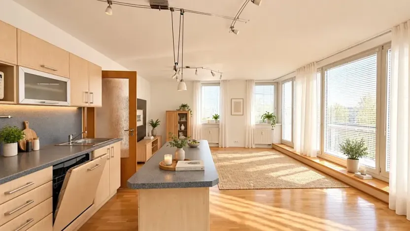 Prodej bytu 2+kk, Praha - Vysočany, Na vysočanských vinicích, 65 m2