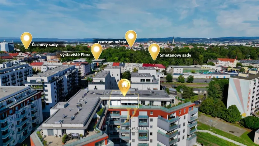 Prodej bytu 3+kk, Olomouc, Eduarda Hamburgera, 95 m2