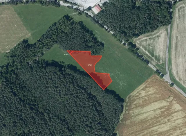 Prodej louky, Neveklov, 8142 m2