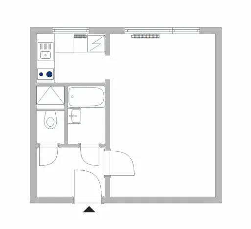 Prodej bytu 1+1, Praha - Chodov, Valentova, 30 m2