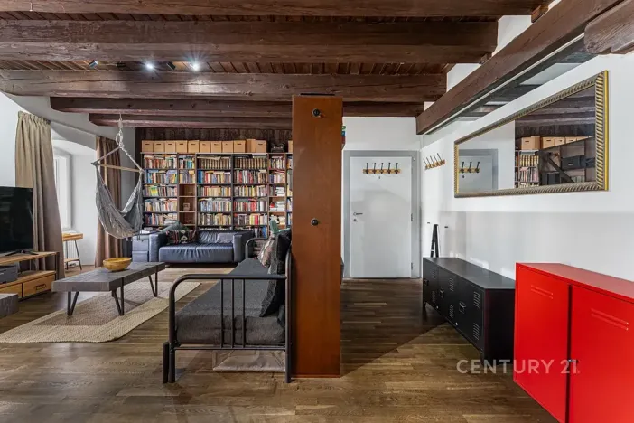 Prodej atypického bytu, Praha - Troja, Povltavská, 86 m2