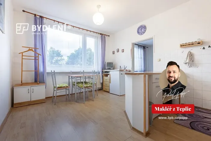 Prodej bytu 1+1, Krupka, Karla Čapka, 36 m2