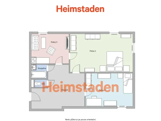 Pronájem bytu 3+kk, Ostrava - Poruba, Hlavní třída, 97 m2