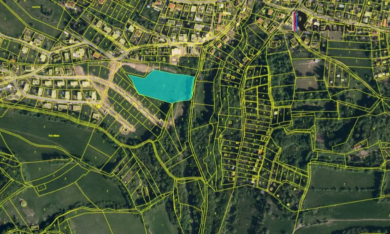 Prodej pozemku pro bydlení, Zlín - Příluky, 8375 m2