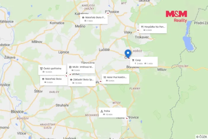 Prodej pozemku pro bydlení, Spálené Poříčí - Číčov, 838 m2
