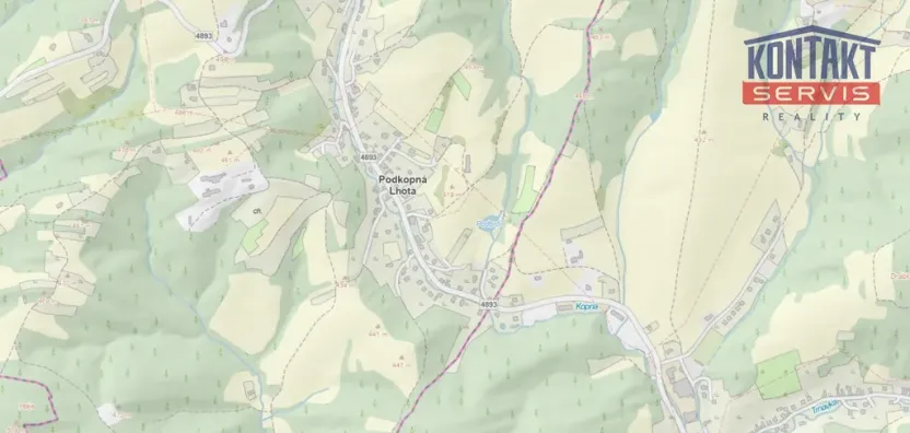 Prodej pole, Podkopná Lhota, 8675 m2