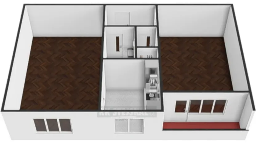 Pronájem bytu 2+1, České Budějovice - České Budějovice 3, Jar. Haška, 55 m2