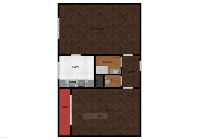 Pronájem bytu 2+1, České Budějovice - České Budějovice 3, Jar. Haška, 55 m2