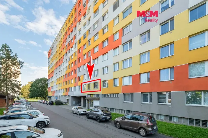 Prodej bytu 2+1, Pardubice - Polabiny, Gagarinova, 51 m2