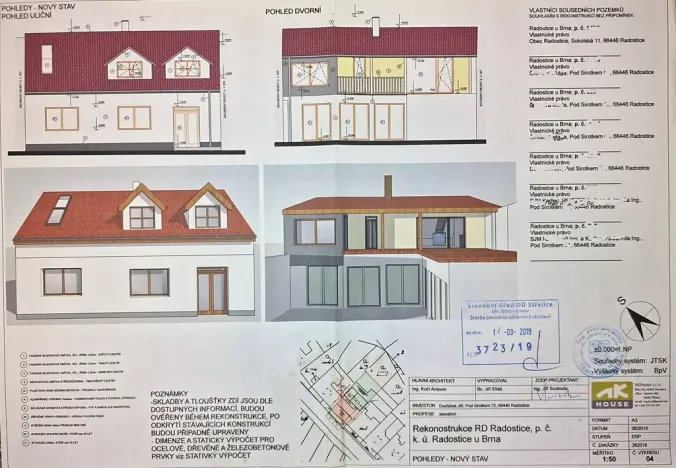 Prodej rodinného domu, Radostice, Pod Sirotkem, 235 m2