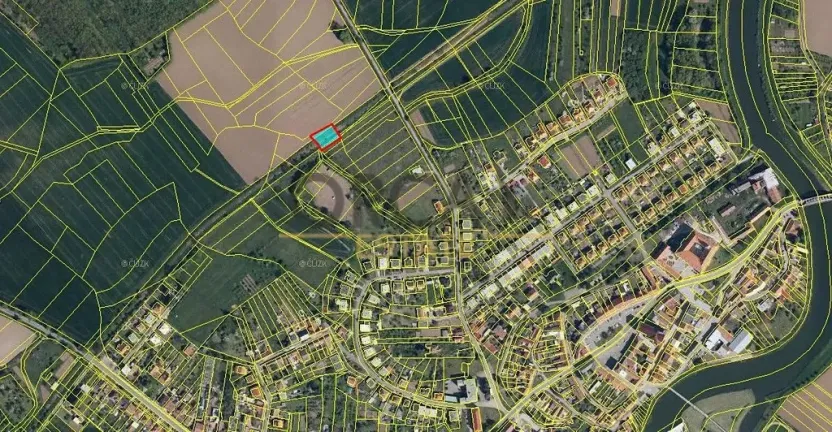 Prodej pole, Uherský Ostroh, 552 m2