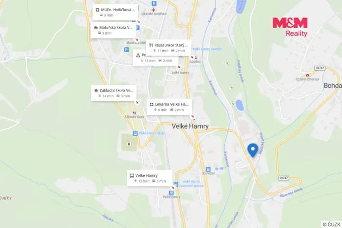 Prodej bytu 3+1, Velké Hamry, 76 m2