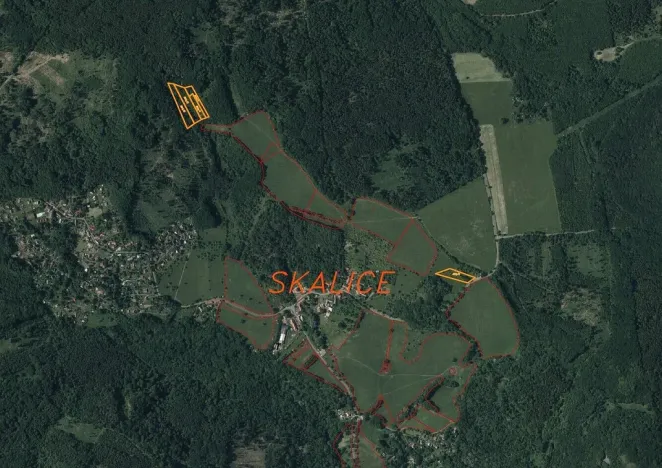 Prodej pole, Třebívlice - Skalice, 12772 m2