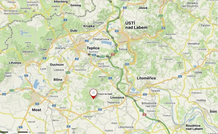 Prodej pole, Třebívlice - Skalice, 12772 m2