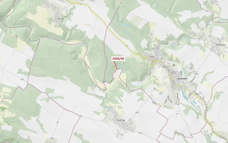 Dražba lesa, Oslavany, 80 m2