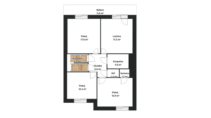 Prodej rodinného domu, Slavkov u Brna, Zámecká, 200 m2