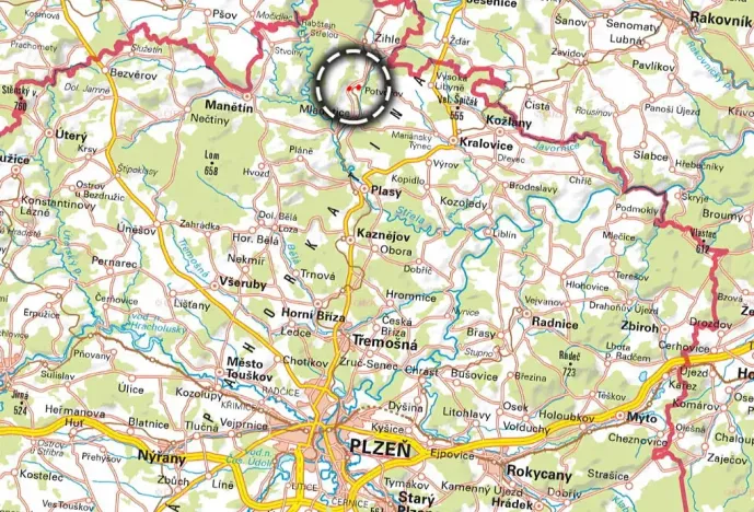 Prodej pole, Mladotice, 11461 m2