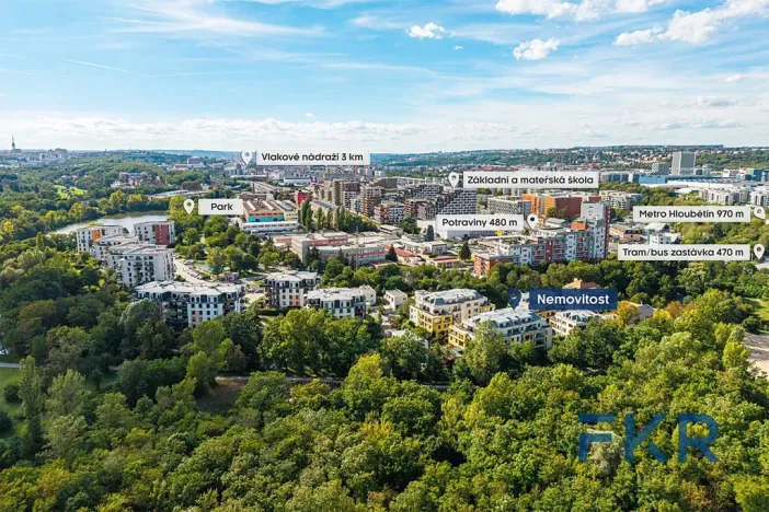 Pronájem bytu 2+kk, Praha - Hloubětín, K náhonu, 47 m2
