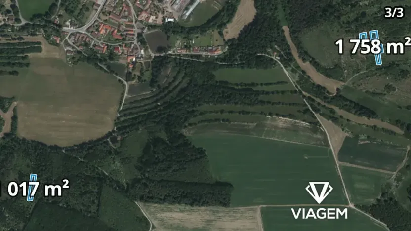 Prodej podílu lesa, Radkovice u Budče, 12665 m2