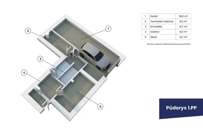 Pronájem rodinného domu, Kosoř, Školská, 380 m2
