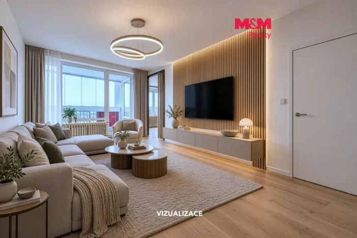 Prodej bytu 3+1, Praha - Kobylisy, Šiškova, 68 m2