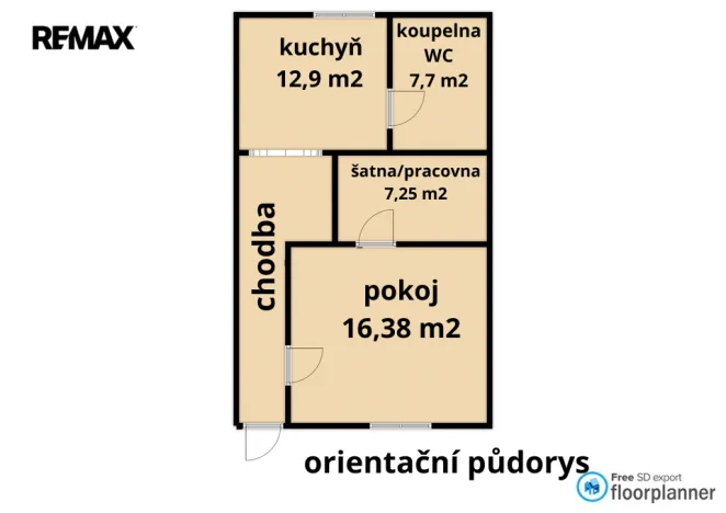 Prodej rodinného domu, Nimpšov, 44 m2