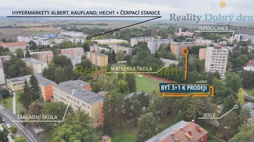 Prodej bytu 3+1, Opava, Olomoucká, 65 m2