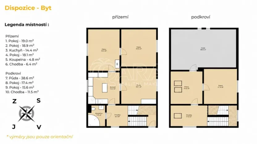 Pronájem rodinného domu, Králův Dvůr - Zahořany, Jungmannova, 126 m2