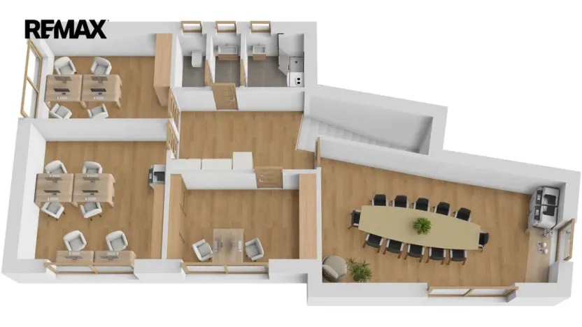 Pronájem kanceláře, Hradec Králové - Pražské Předměstí, Veverkova, 110 m2