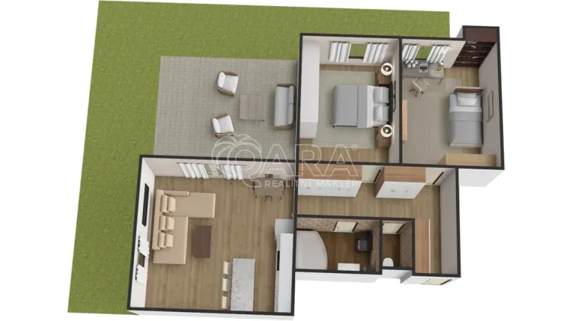 Pronájem bytu 3+kk, Holubice - Kozinec, Buková, 81 m2