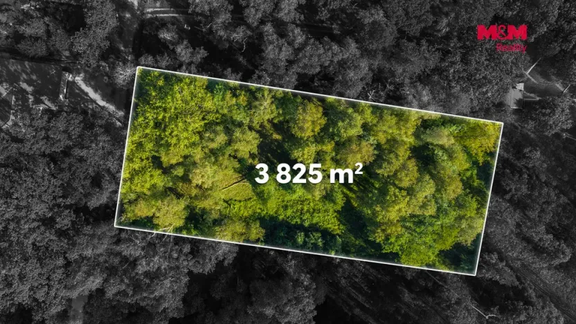 Prodej pozemku pro bydlení, Hradištko, 3825 m2