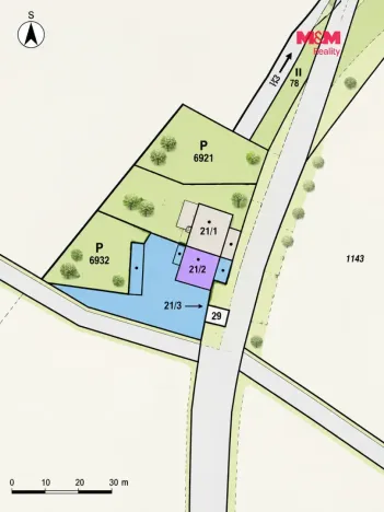 Prodej rodinného domu, Brloh - Benešovice, 75 m2
