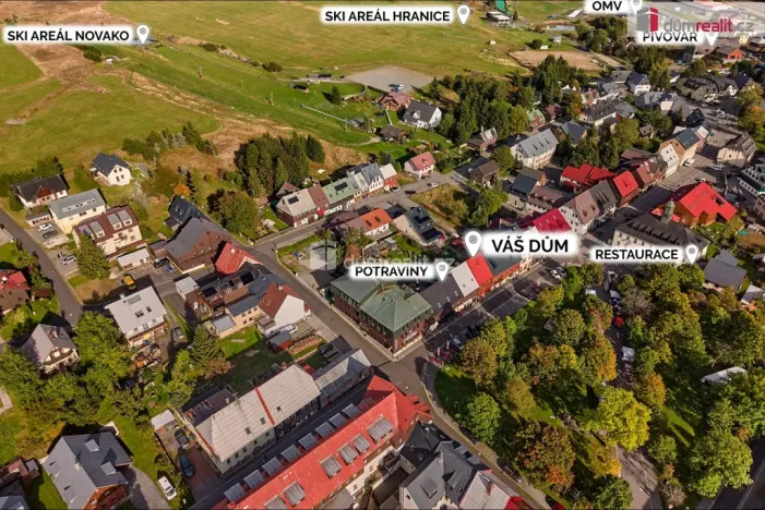 Prodej rodinného domu, Boží Dar, 180 m2