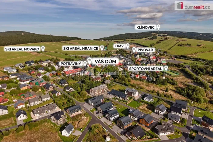 Prodej rodinného domu, Boží Dar, 180 m2