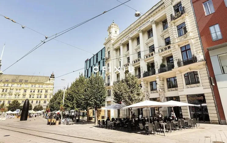Pronájem obchodního prostoru, Brno, náměstí Svobody, 120 m2