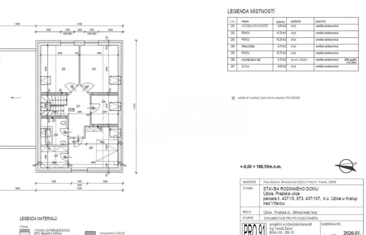 Prodej pozemku pro bydlení, Úžice, Vodolská, 599 m2