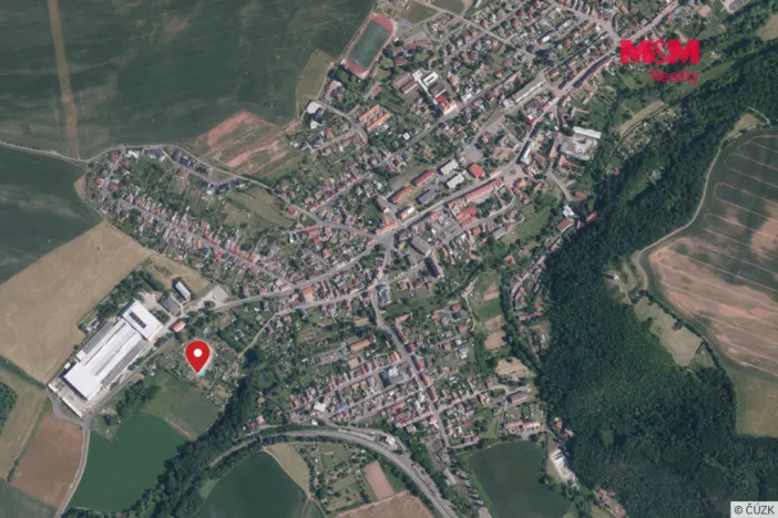 Prodej zahrady, Kryry, 390 m2