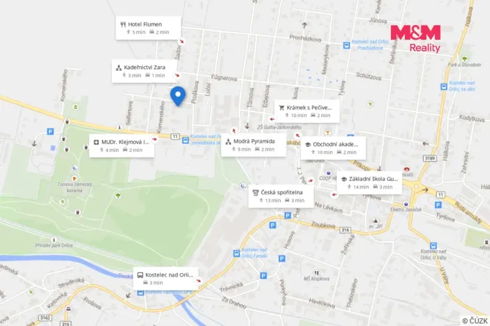 Prodej bytu 4+1, Kostelec nad Orlicí, Solnická, 69 m2