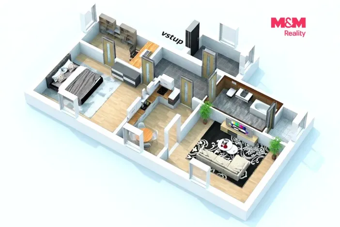 Prodej rodinného domu, Nové Dvory, Havlíčkova, 75 m2