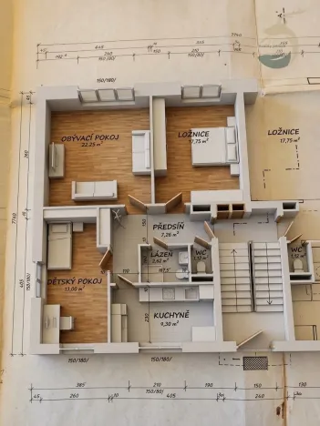 Prodej bytu 3+1, Nalžovské Hory - Ústaleč, 73 m2