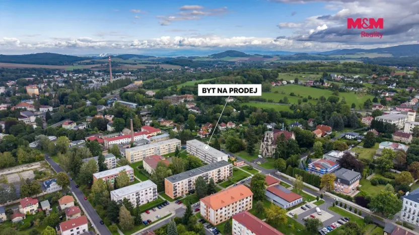 Prodej bytu 2+1, Varnsdorf, Karlova, 62 m2