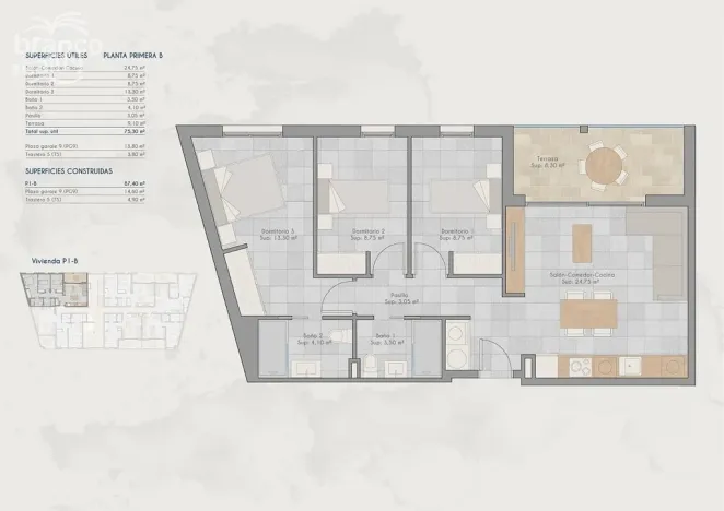 Prodej bytu 4+kk, San Pedro del Pinatar, Murcia, Španělsko, 87 m2