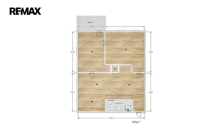 Pronájem ordinace, Ostrava - Zábřeh, U Studia, 126 m2