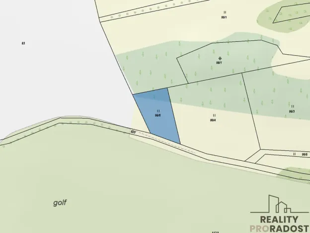 Prodej pozemku, Slapy, 670 m2
