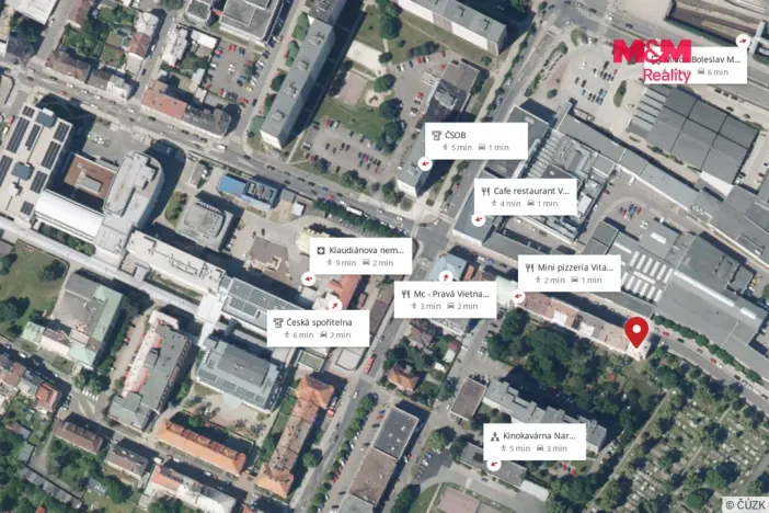 Pronájem bytu 2+kk, Mladá Boleslav - Mladá Boleslav II, Laurinova, 55 m2